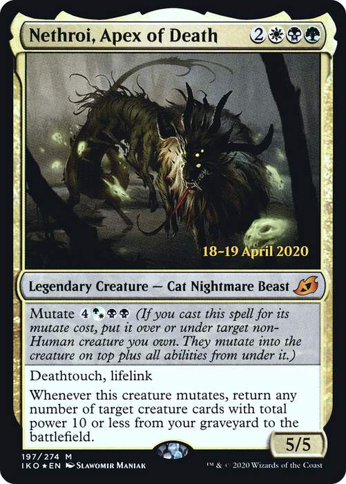 Nethroi, Apex of Death (PRE-197S) - mythic - Foil