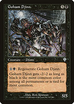 Goham Djinn (INV-107) - uncommon - Foil