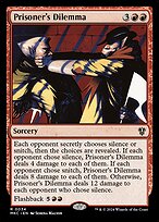 Prisoner's Dilemma (MKC-034) - rare