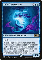 Teferi's Wavecaster (M21-327) - rare