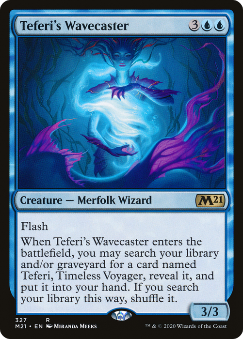 Teferi's Wavecaster (M21-327) - rare