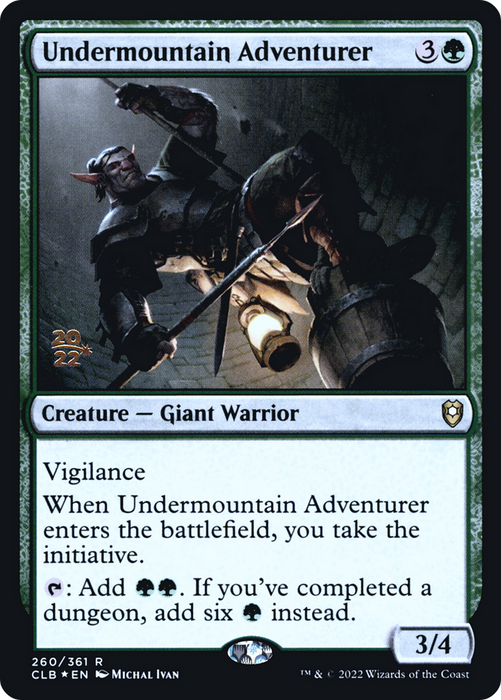 Undermountain Adventurer (PRE-260S) - rare - Foil