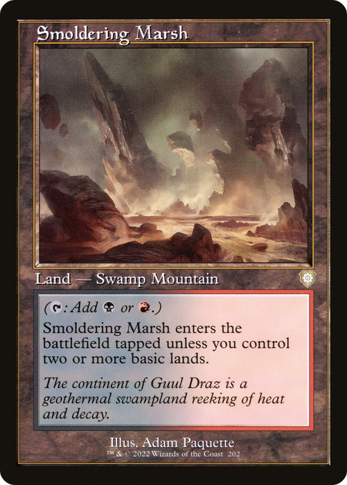 Smoldering Marsh (BRC-202) - rare