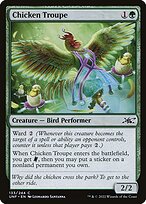 Chicken Troupe (UNF-133) - common - Foil