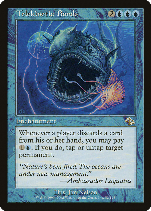 Telekinetic Bonds (JUD-052) - rare - Foil