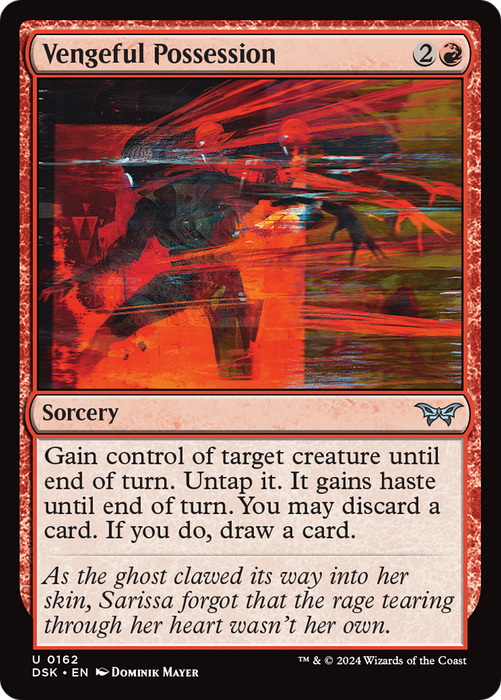 Vengeful Possession (DSK-162) - uncommon - Foil