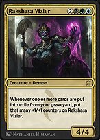 Rakshasa Vizier (KTK-193Y) - rare