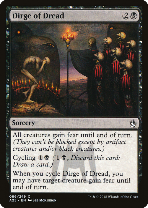 Dirge of Dread (A25-086) - common