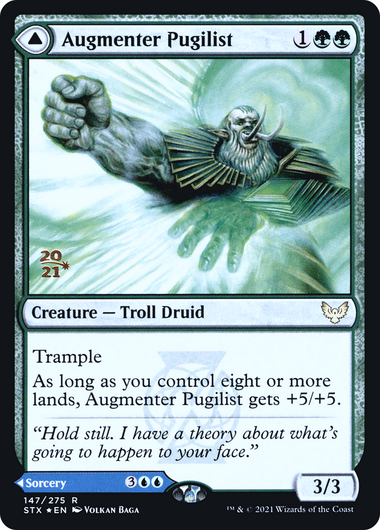 Augmenter Pugilist // Echoing Equation (PRE-147S) - rare - Foil