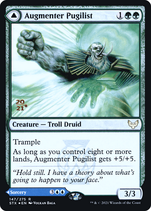 Augmenter Pugilist // Echoing Equation (PRE-147S) - rare - Foil