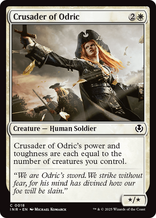 Crusader of Odric (INR-018) - common - Foil