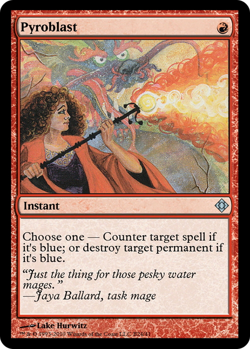 Pyroblast (TD0-B24) - uncommon