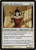Masako the Humorless (CHK-033) - rare