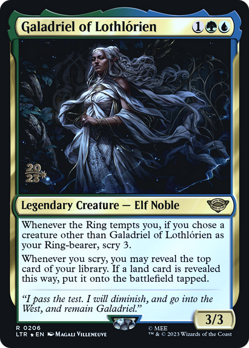 Galadriel of Lothlórien (PRE-206S) - rare - Foil