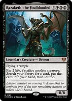 Razaketh, the Foulblooded (CMM-181) - mythic