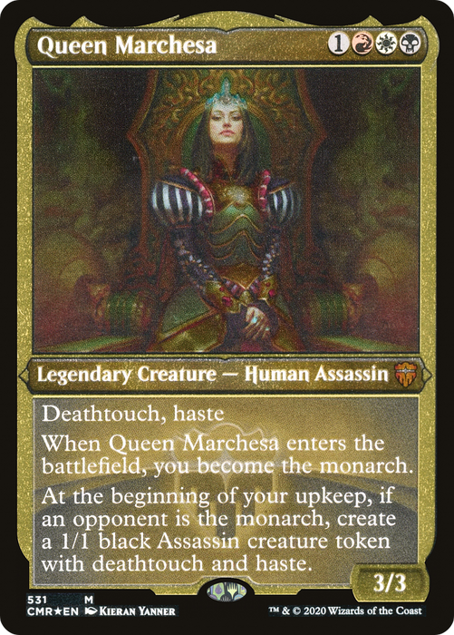 Queen Marchesa (CMR-531) - mythic - Etched Foil