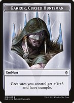 Garruk, Cursed Huntsman Emblem (TELD-019) - common