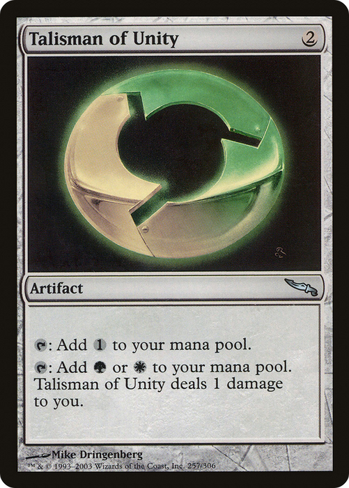 Talisman of Unity (MRD-257) - uncommon