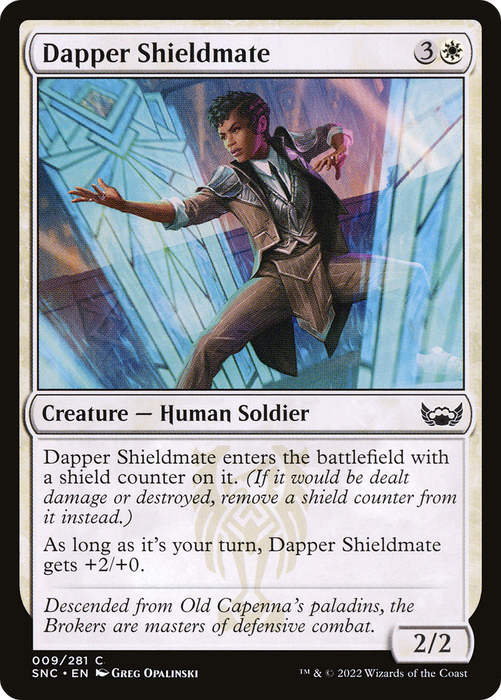 Dapper Shieldmate (SNC-009) - common