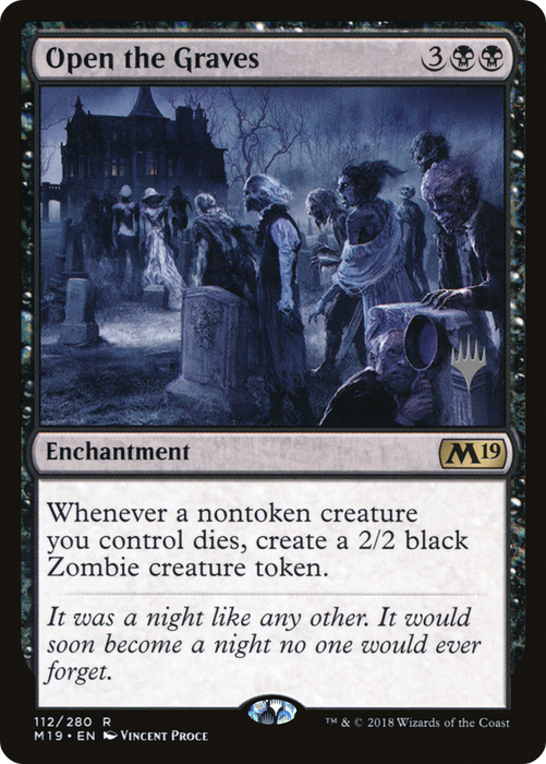 Open the Graves (PPZNR-112P) - rare - Foil