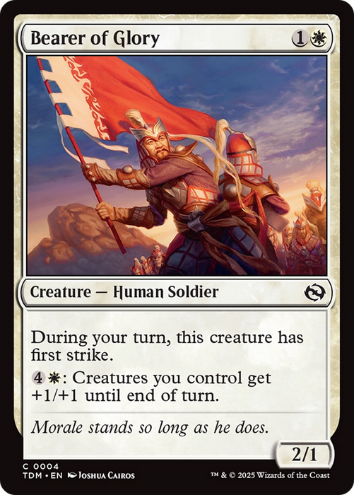 Bearer of Glory (TDM-004) - common - Foil