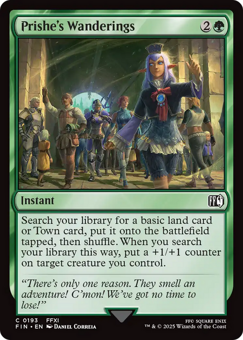 Prishe's Wanderings (FIN-193) - common - Foil