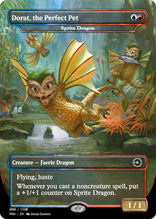 Sprite Dragon (PRM-80933) - uncommon / Dorat, the Perfect Pet