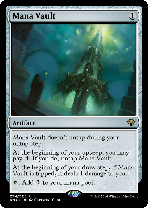 Mana Vault (VMA-274) - rare - Foil