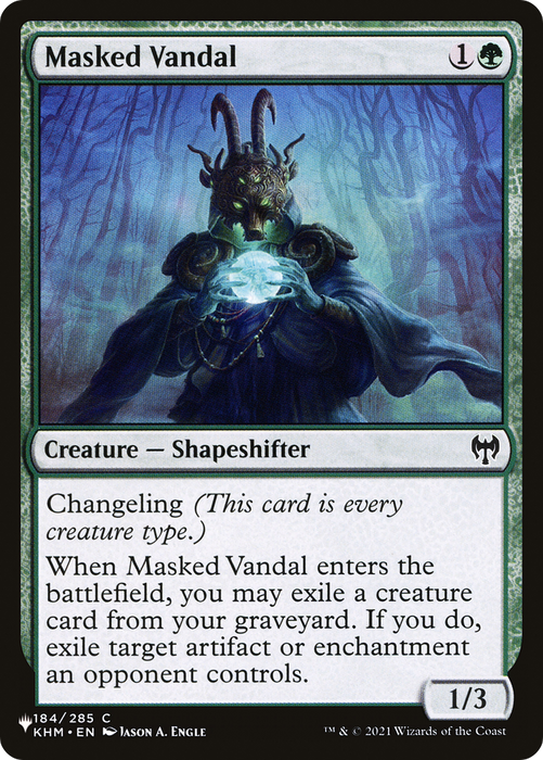 Masked Vandal (LIST-KHM-184) - common