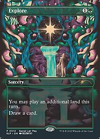Explore (SLP-012) - rare (Borderless) - Foil