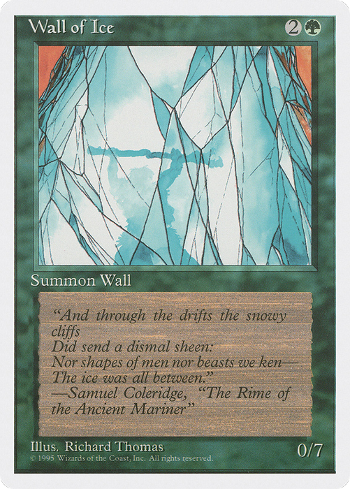 Wall of Ice (4ED-283) - uncommon
