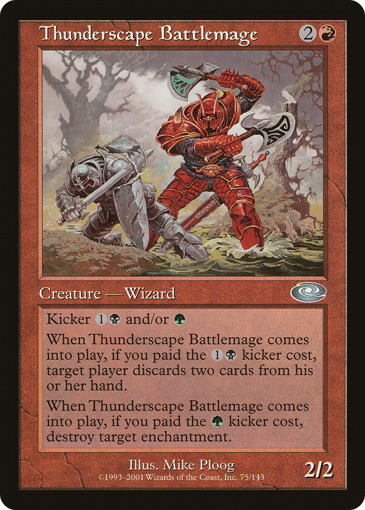 Thunderscape Battlemage (PLS-075) - uncommon