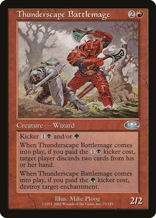 Thunderscape Battlemage (PLS-075) - uncommon - Foil