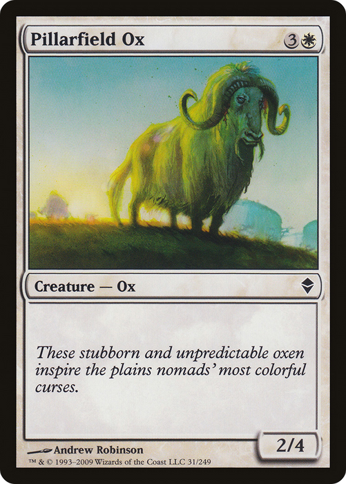 Pillarfield Ox (ZEN-031) - common - Foil
