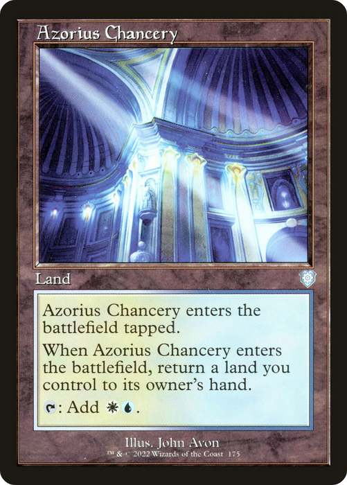 Azorius Chancery (BRC-175) - uncommon
