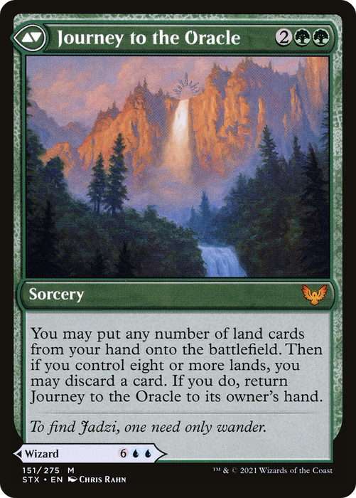 Jadzi, Oracle of Arcavios // Journey to the Oracle (STX-151) - mythic - Foil
