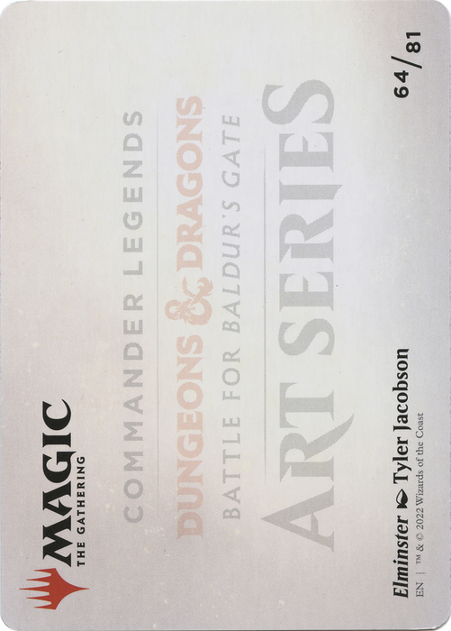 Elminster // Elminster (ACLB-064) - common (Borderless) - Foil