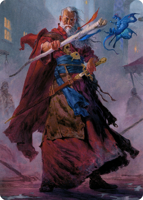 Elminster // Elminster (ACLB-064) - common (Borderless) - Foil