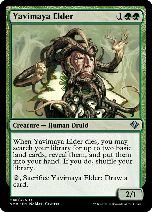 Yavimaya Elder (VMA-240) - uncommon - Foil