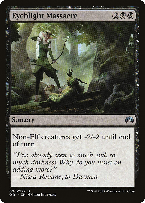 Eyeblight Massacre (ORI-096) - uncommon