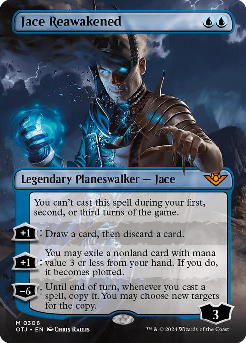 Jace Reawakened (OTJ-306) - mythic (Borderless)