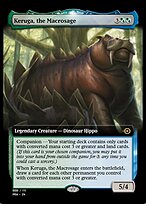 Keruga, the Macrosage (PRM-80847) - rare: (companion) - Foil