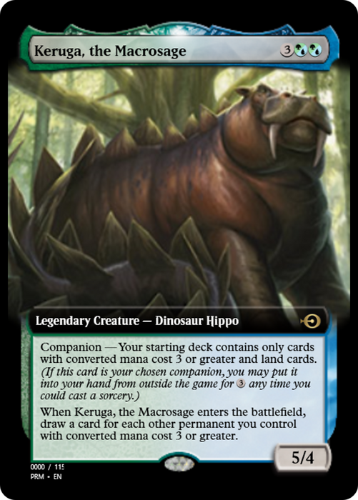 Keruga, the Macrosage (PRM-80847) - rare: (companion)
