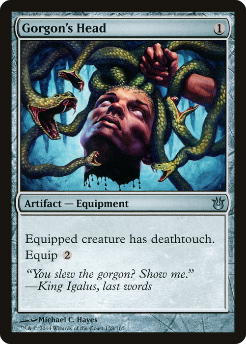 Gorgon's Head (BNG-158) - uncommon