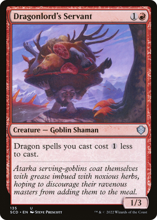 Dragonlord's Servant (SCD-135) - uncommon