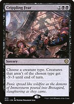 Crippling Fear (SCD-072) - rare