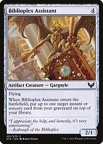 Biblioplex Assistant (STX-251) - common - Foil
