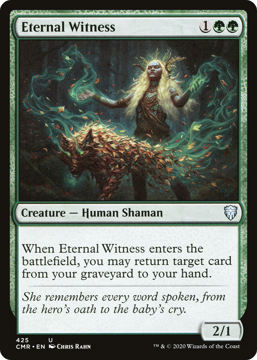 Eternal Witness (CMR-425) - uncommon
