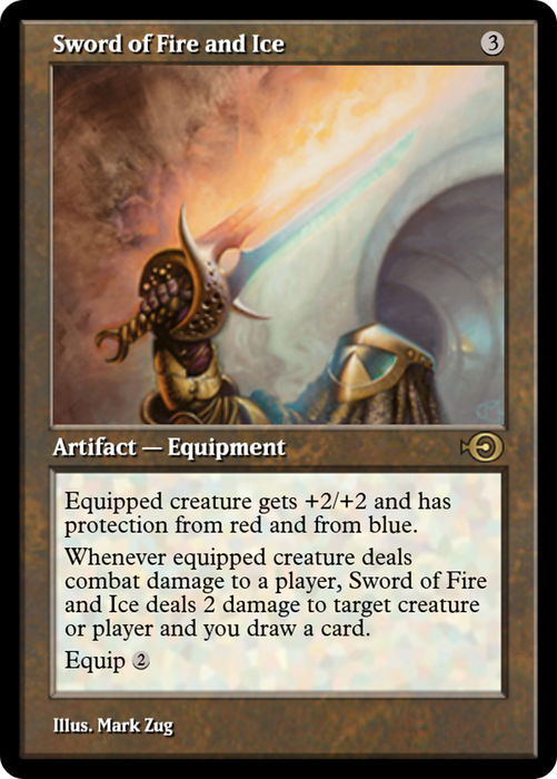 Sword of Fire and Ice (PRM-39650) - rare - Foil
