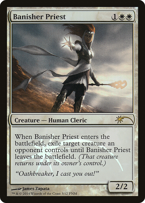 Banisher Priest (FNM-003) - rare - Foil